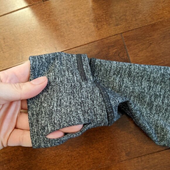 Lululemon women's gray zip up define jacket in size 8 - Picture 10 of 11